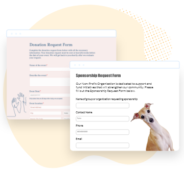form templates for nonprofits