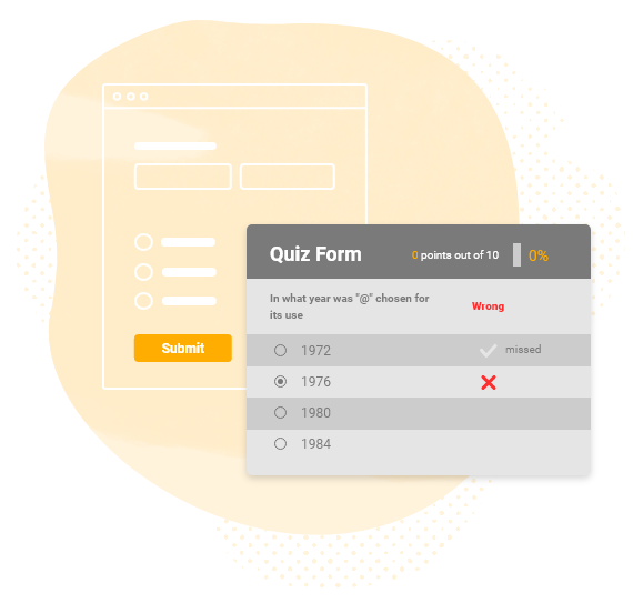 create online quiz with automatic grading
