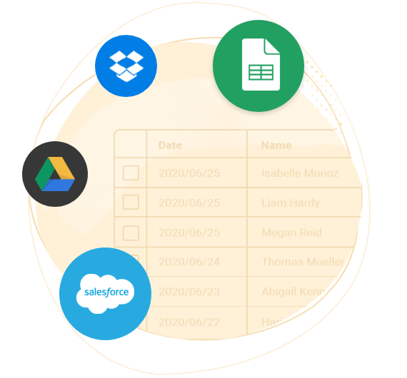 event registration form popular integrations
