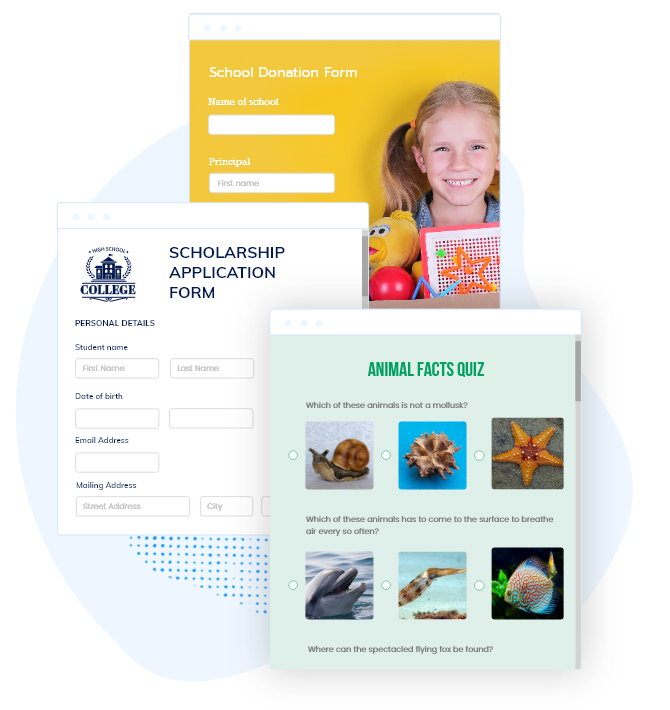 education form samples