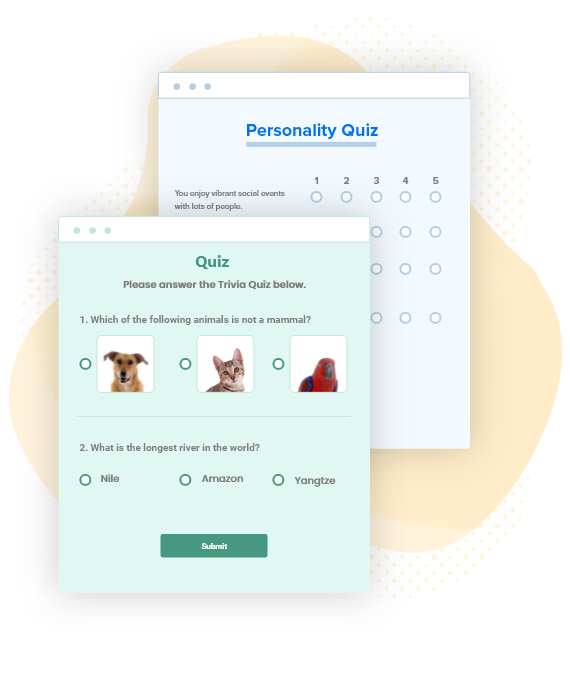 Free Online Quiz Maker Multiple Choice 123FormBuilder