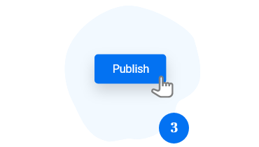 123 Form Builder secure publish button
