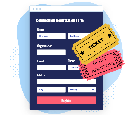 registration form with paypal integration