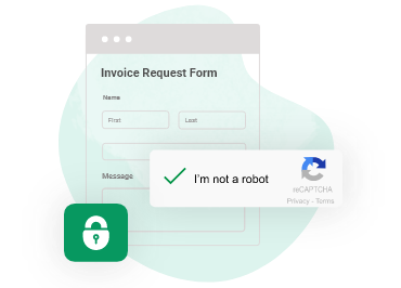 secure invoice request form