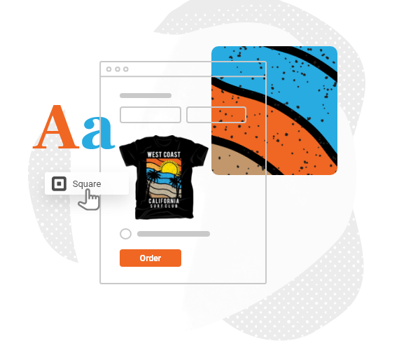 good-looking order forms with square payments integration