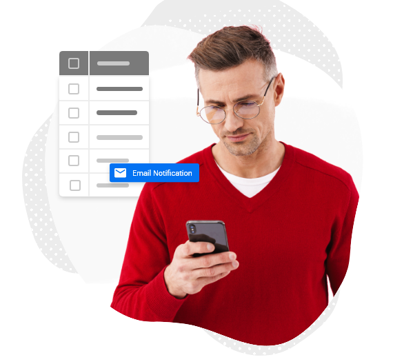 email notifications