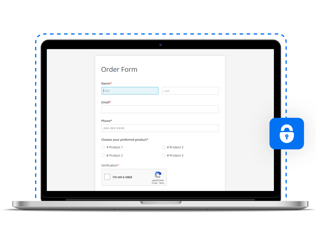 What is a secure form